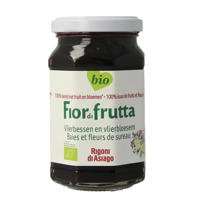 Fiordifrutta Vlierbloesem & vlierbesjam bio 250 Gram