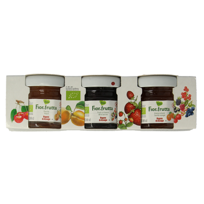 Fiordifrutta Fruitbeleg mix 25 gram bio 75.00 Gram