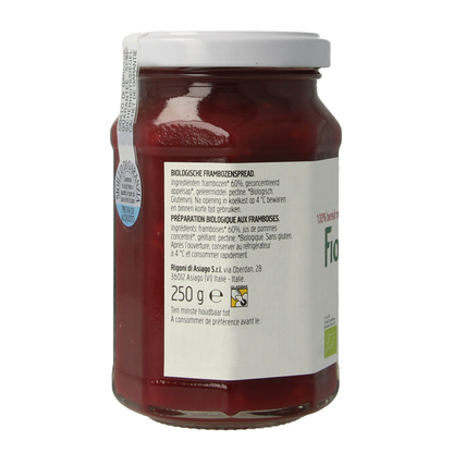 Fiordifrutta Frambozenjam bio 250 Gram