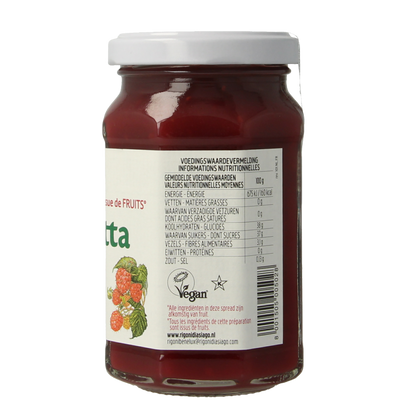 Fiordifrutta Frambozenjam bio 250 Gram