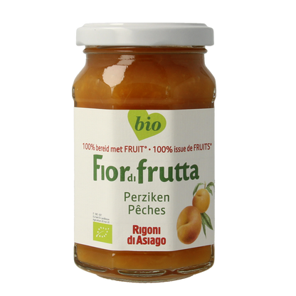Fiordifrutta Perzikjam bio 250 Gram