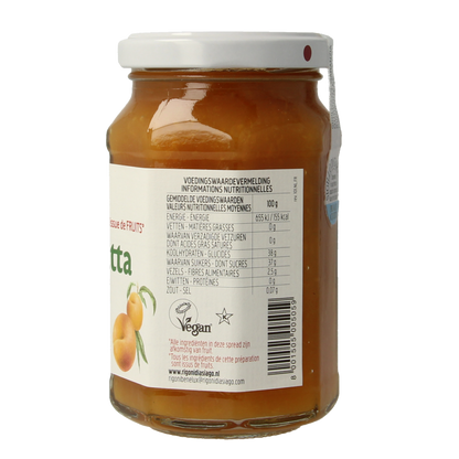 Fiordifrutta Perzikjam bio 250 Gram