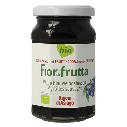 Fiordifrutta Blauwe bosbesjam bio 250 Gram