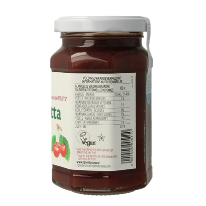Fiordifrutta Kersenjam bio 250.00 Gram
