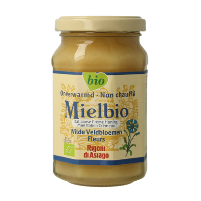 Mielbio Wilde veldbloemen creme honing bio 300.00 Gram