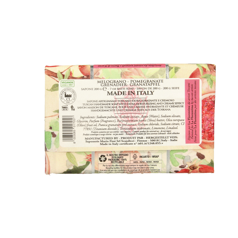 La Florentina Zeep granaatappel 200 Gram