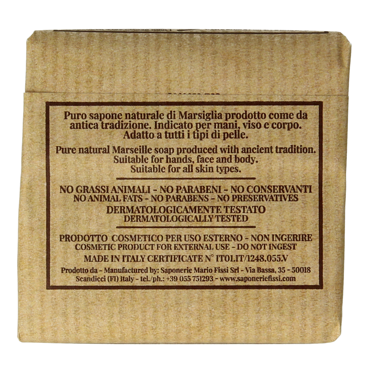 Marseille Zeep natuurlijke argan 106.00 Gram