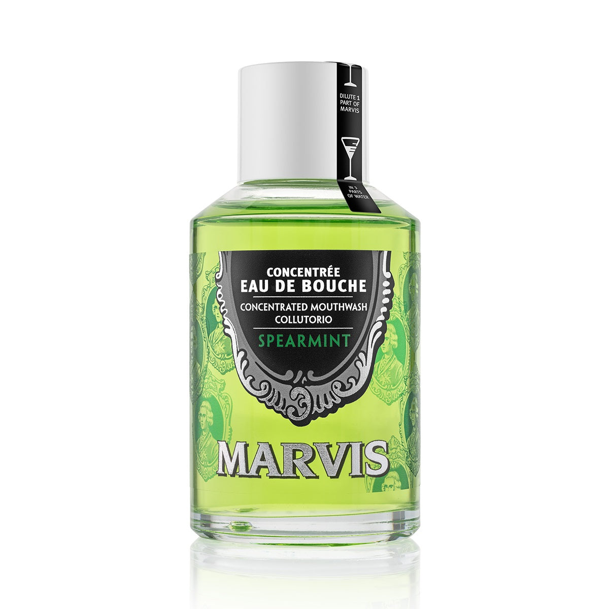 Marvis Concentrated mouthwash spearmint 120.00 Milliliter