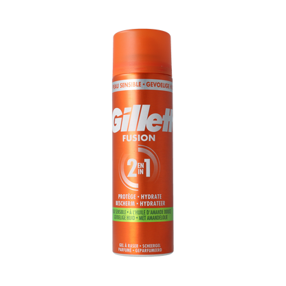 Gillette Fusion scheergel sensitive 200.00 Milliliter