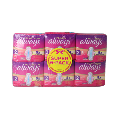 Always Maandverband platinum normaal 60.00 Stuks