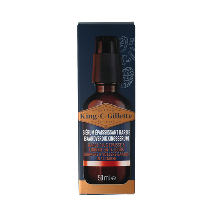 Gillette King c baardverdikkingsserum 50 Milliliter
