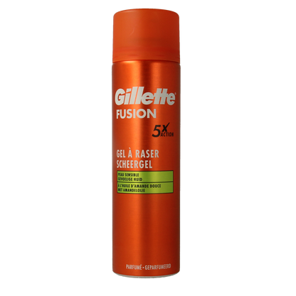 Gillette Fusion shaving gel sensitive 200.00 Milliliter