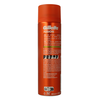 Gillette Fusion shaving gel sensitive 200.00 Milliliter