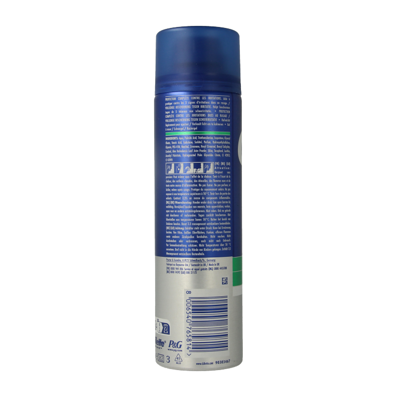 Gillette Series shaving gel sensitive 200 Milliliter