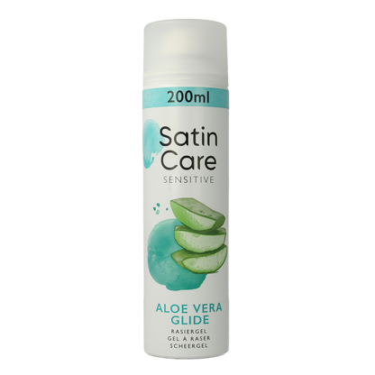 Gillette Satin care scheergel gevoelige huid 200.00 Milliliter