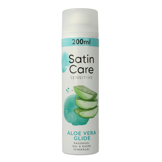Gillette Satin care scheergel gevoelige huid 200 Milliliter
