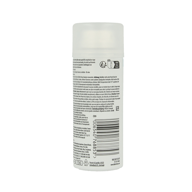 Gillette Satin care gel aloe vera 75 Milliliter