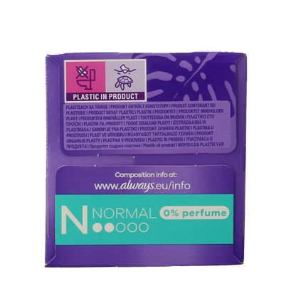 Always Inlegkruisjes daily fresh normaal 30.00 Stuks