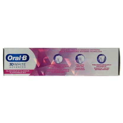 Oral B Tandpasta 3D white luxe 75 Milliliter