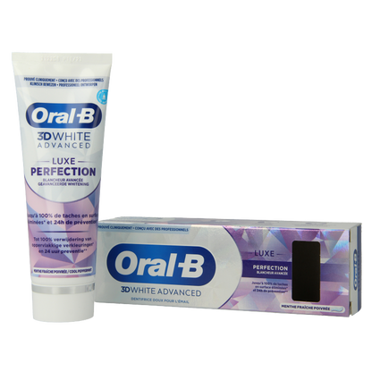 Oral B Tandpasta 3D white luxe perfection 75 Milliliter