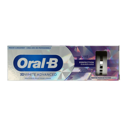 Oral B Tandpasta 3D white luxe perfection 75.00 Milliliter