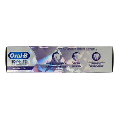 Oral B Tandpasta 3D white luxe perfection 75.00 Milliliter