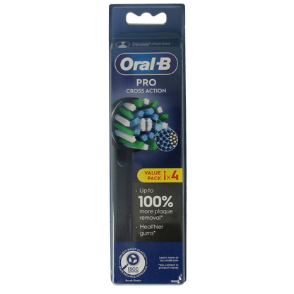 Oral B Opzetborstel action black 4.00 Stuks