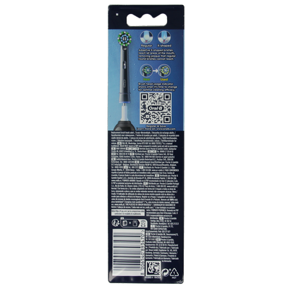 Oral B Opzetborstel action black 4.00 Stuks