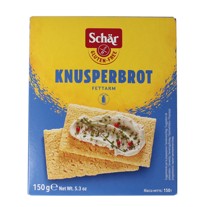 Schar Crispbread glutenvrij 150.00 Gram