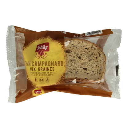 Schar Pain campagnard meergranenbrood glutenvrij 250.00 Gram
