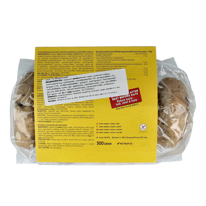 Schar Afbakbroodjes trio glutenvrij 300.00 Gram