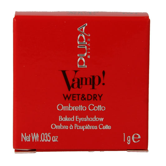 Pupa Vamp! Wet & dry eyeshadow 101  1 Gram