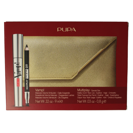 Pupa Kit vamp! Mascara+ multiplay  2 Stuks