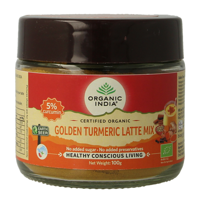 Organic India Golden turmeric latte mix 100 Gram