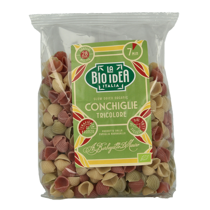 Bioidea Grote schelp tricolore bio 500 Gram