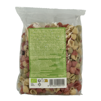 Bioidea Grote schelp tricolore bio 500 Gram