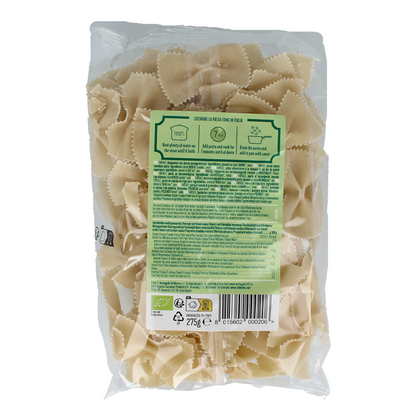 Bioidea Farfalle vlindertjes wit bio 275 Gram