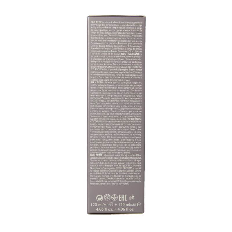 Nouvelle Permanent kit nr 0 2 x 120ml 1 Set