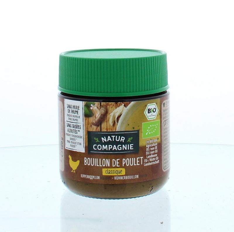 Natur Compagnie Kippenbouillon bio 100.00 Gram