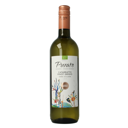 Purato Cataratto pinot grigio 2019 bio 750 Milliliter