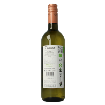 Purato Cataratto pinot grigio 2019 bio 750 Milliliter