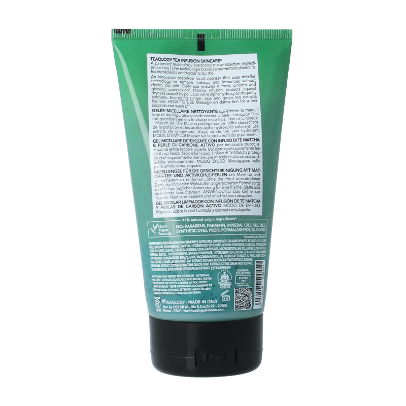 Teaology Black matcha micellair jelly cleaner 150 Milliliter