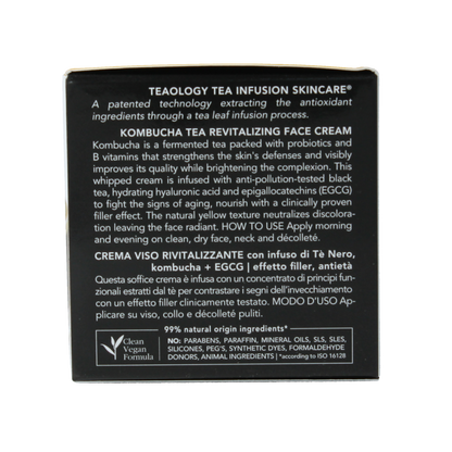 Teaology Kombucha tea revitalizing face cream 50.00 Milliliter