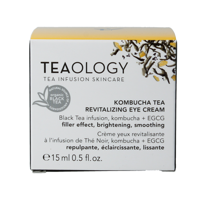 Teaology Kombucha tea revitalizing eye cream 15 Milliliter