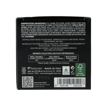 Teaology Kombucha tea revitalizing face cream navul 50 Milliliter