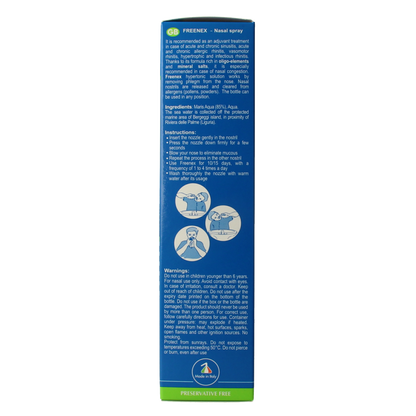 Freenex Seawater hypertonic nasal spray 150 Milliliter