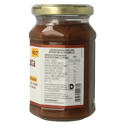 Nocciolata Chocolade hazelnootpasta bio 250 Gram