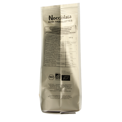 Rigoni Di Asiago Nocciolata tartlets bio 250.00 Gram