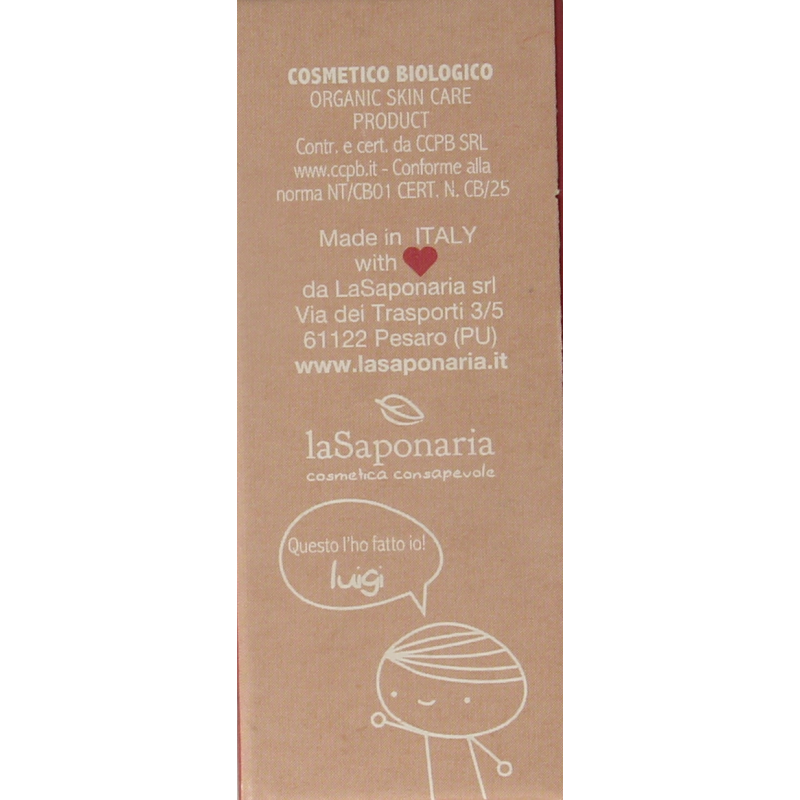 La Saponaria Zeep roos shea butter bio 100 Gram