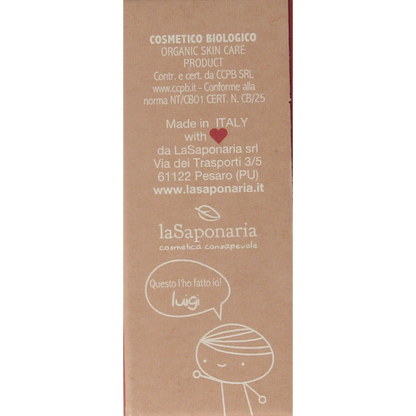 La Saponaria Zeep roos shea butter bio 100 Gram